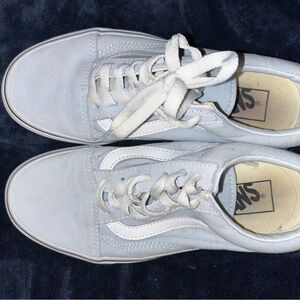 Vans Sky Blue and White Sneakers